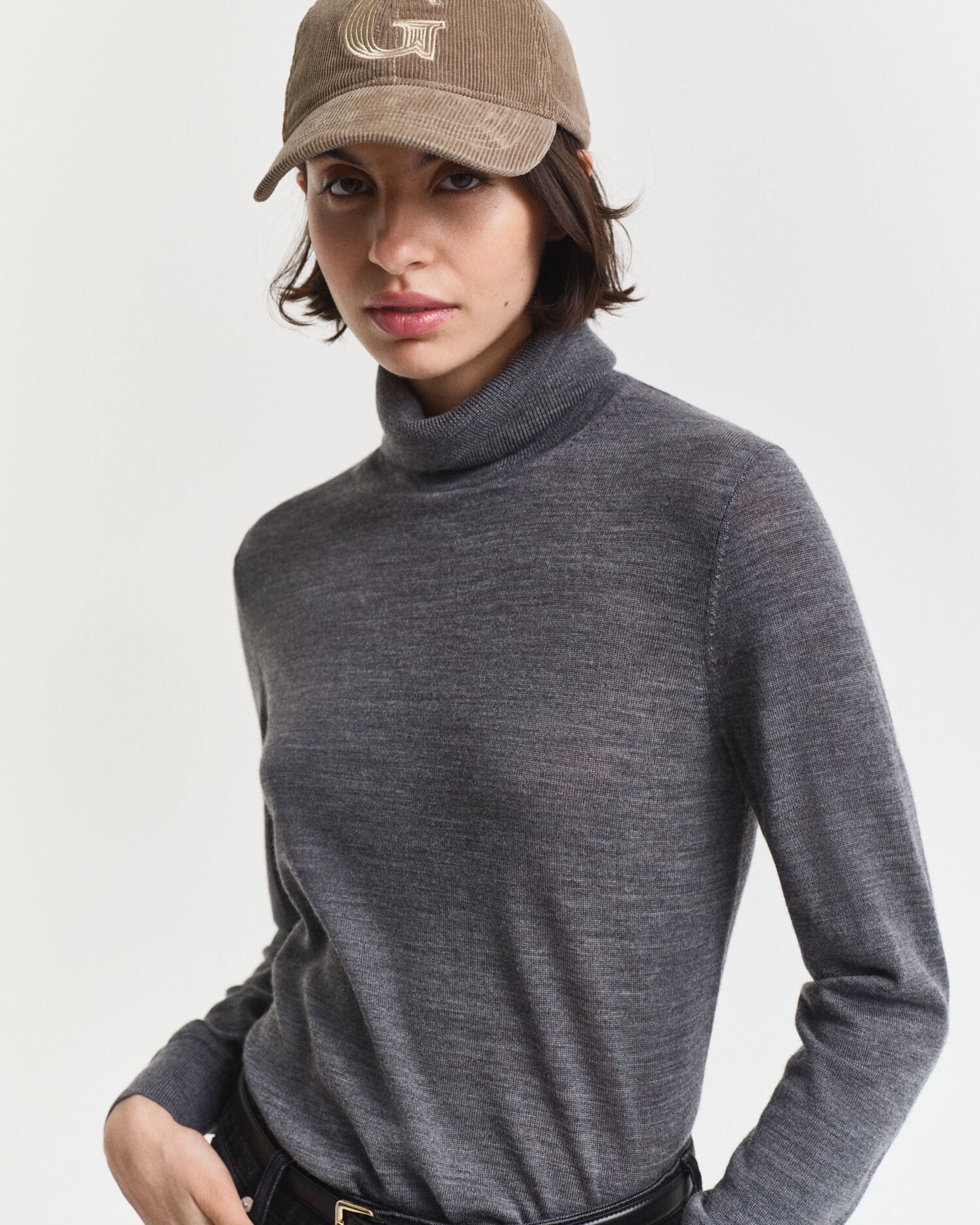 Extra Fine Merino Wool Turtleneck Sweater