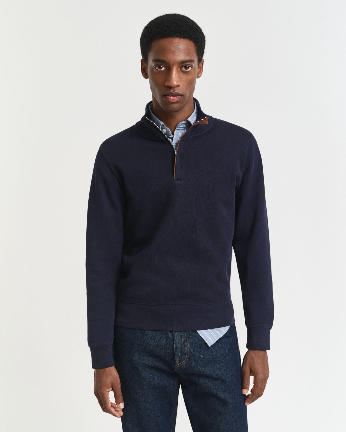 Sacker Rib Half-Zip Sweatshirt