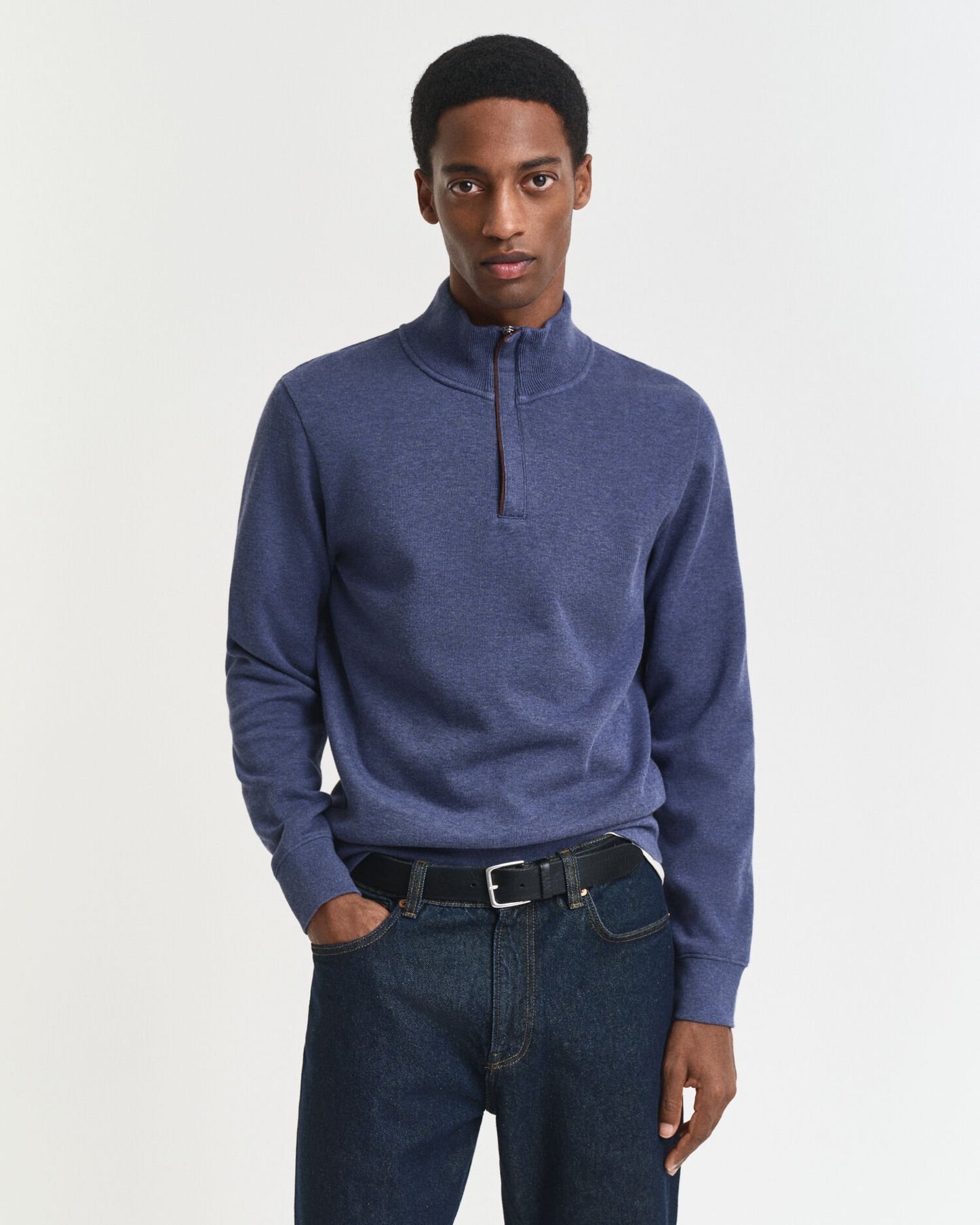 Sacker Rib Half-Zip Sweatshirt