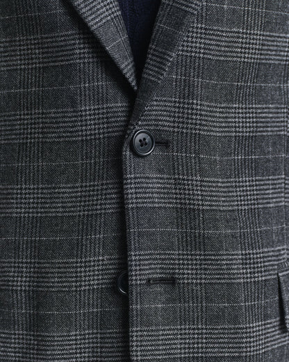 Slim Fit Glen Check Suit Jacket