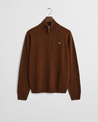 Superfine Lambswool Half-Zip Sweater