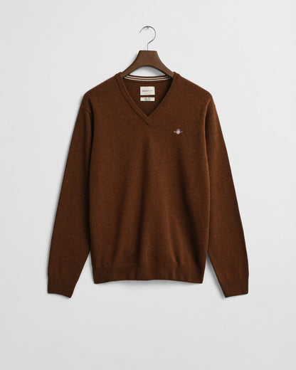 Superfine Lambswool V-Neck Sweater