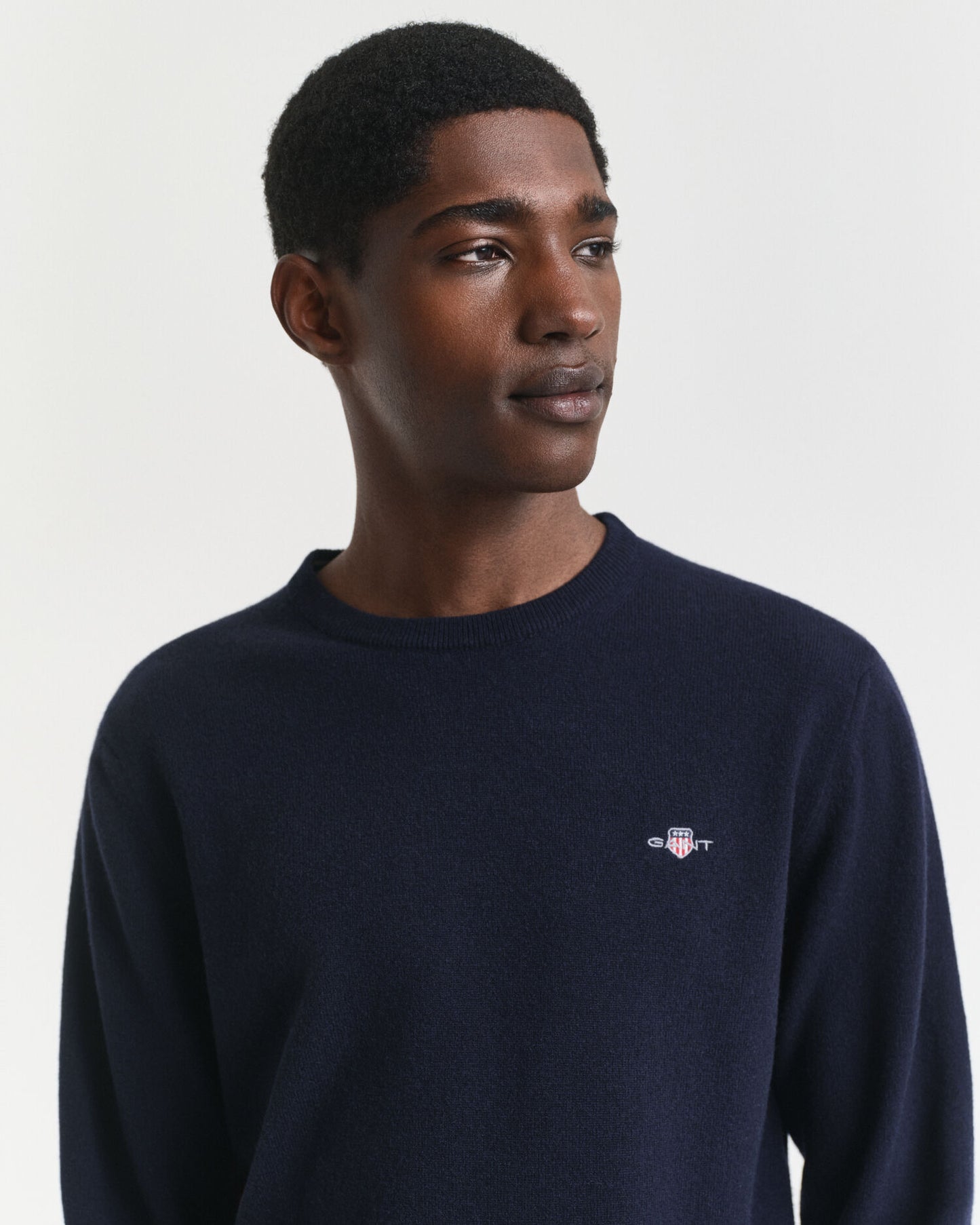 Superfine Lambswool Crew Neck Sweater
