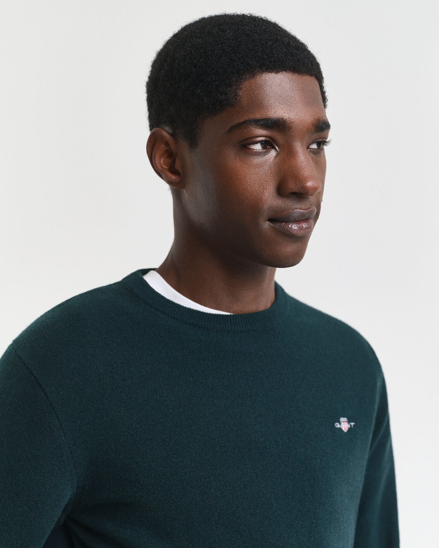 Superfine Lambswool Crew Neck Sweater