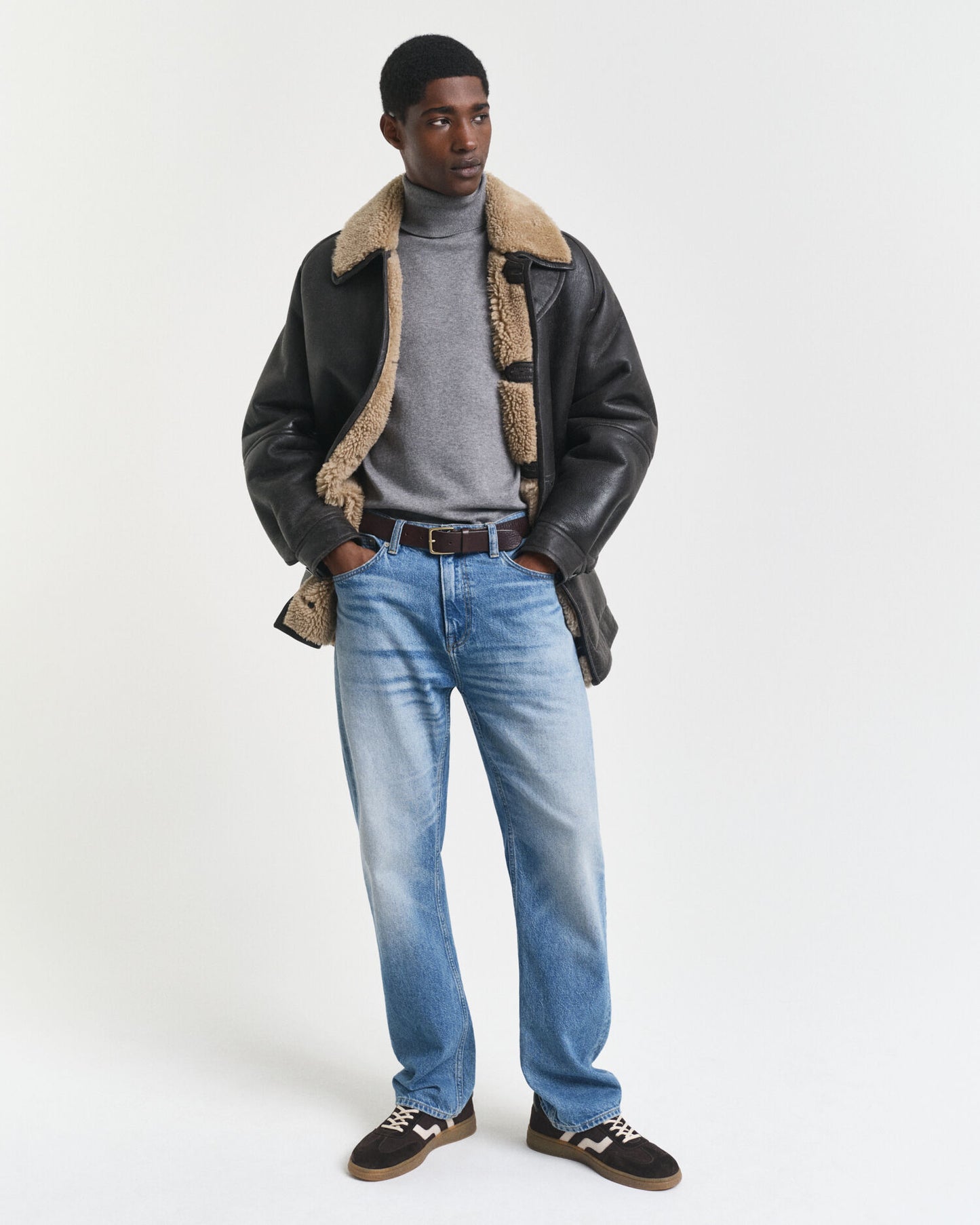 Classic Cotton Turtleneck Sweater