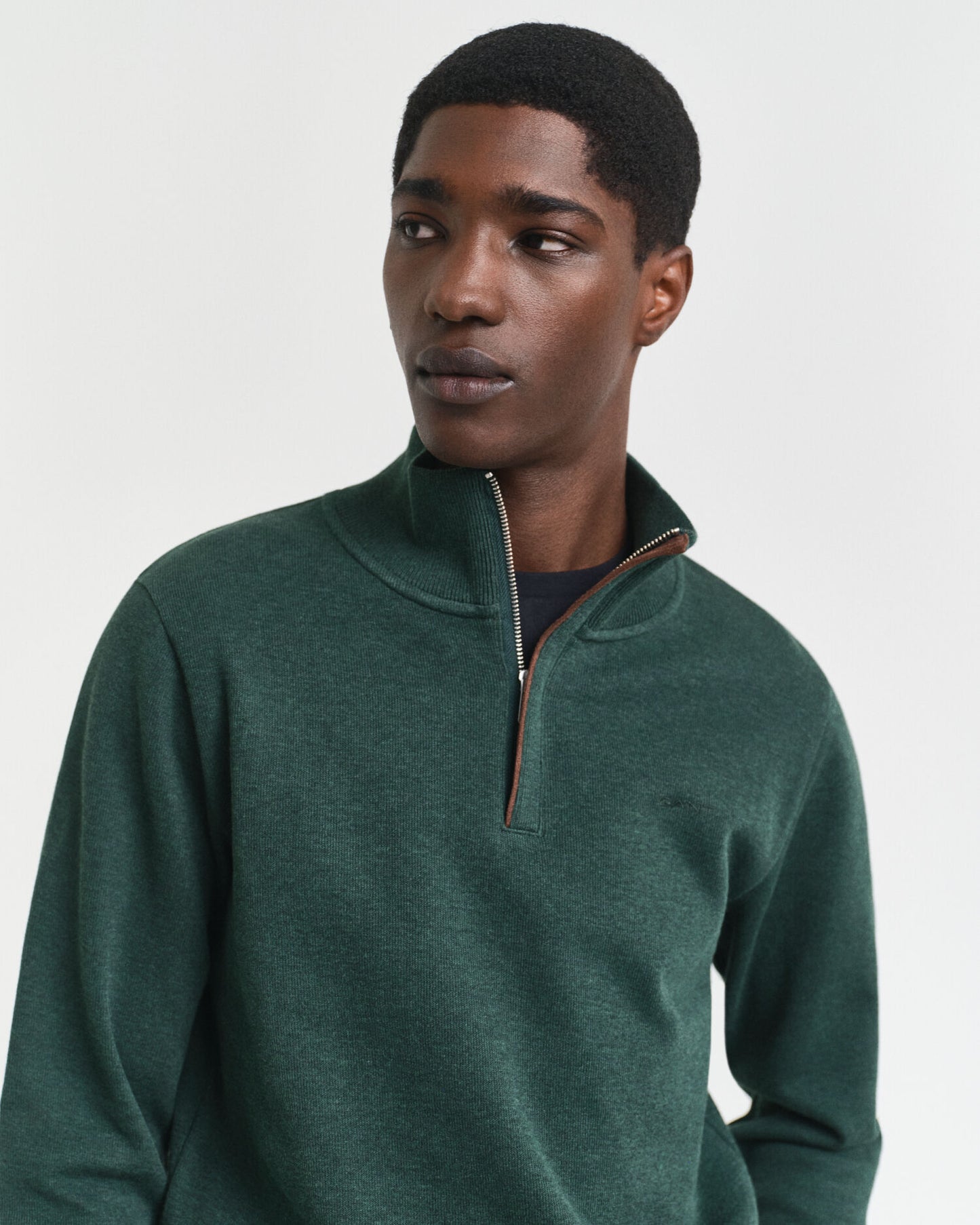 Sacker Rib Half-Zip Sweatshirt