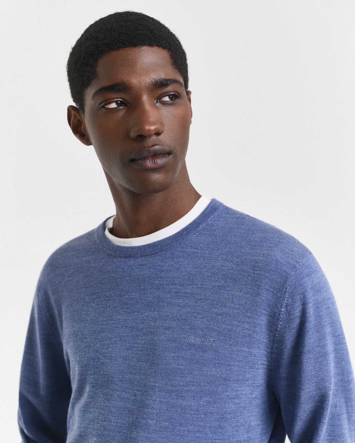 Extra Fine Merino Wool Crew Neck Sweater