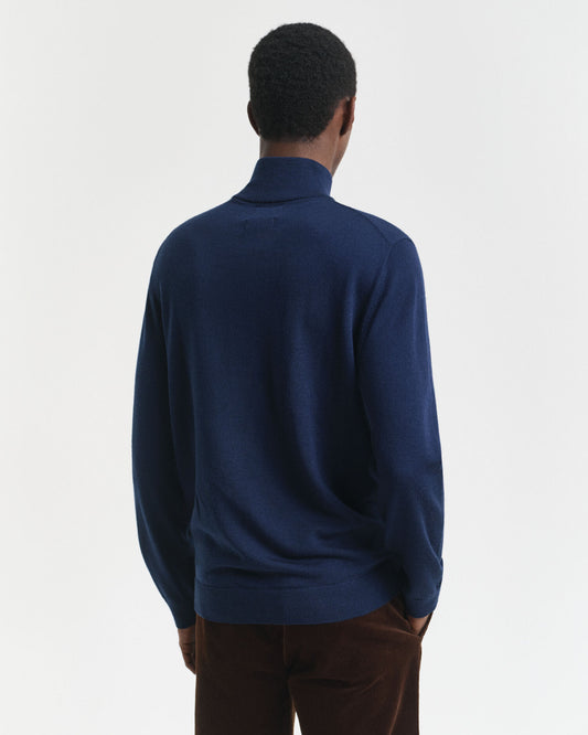 Extra Fine Merino Wool Half-Zip Sweater