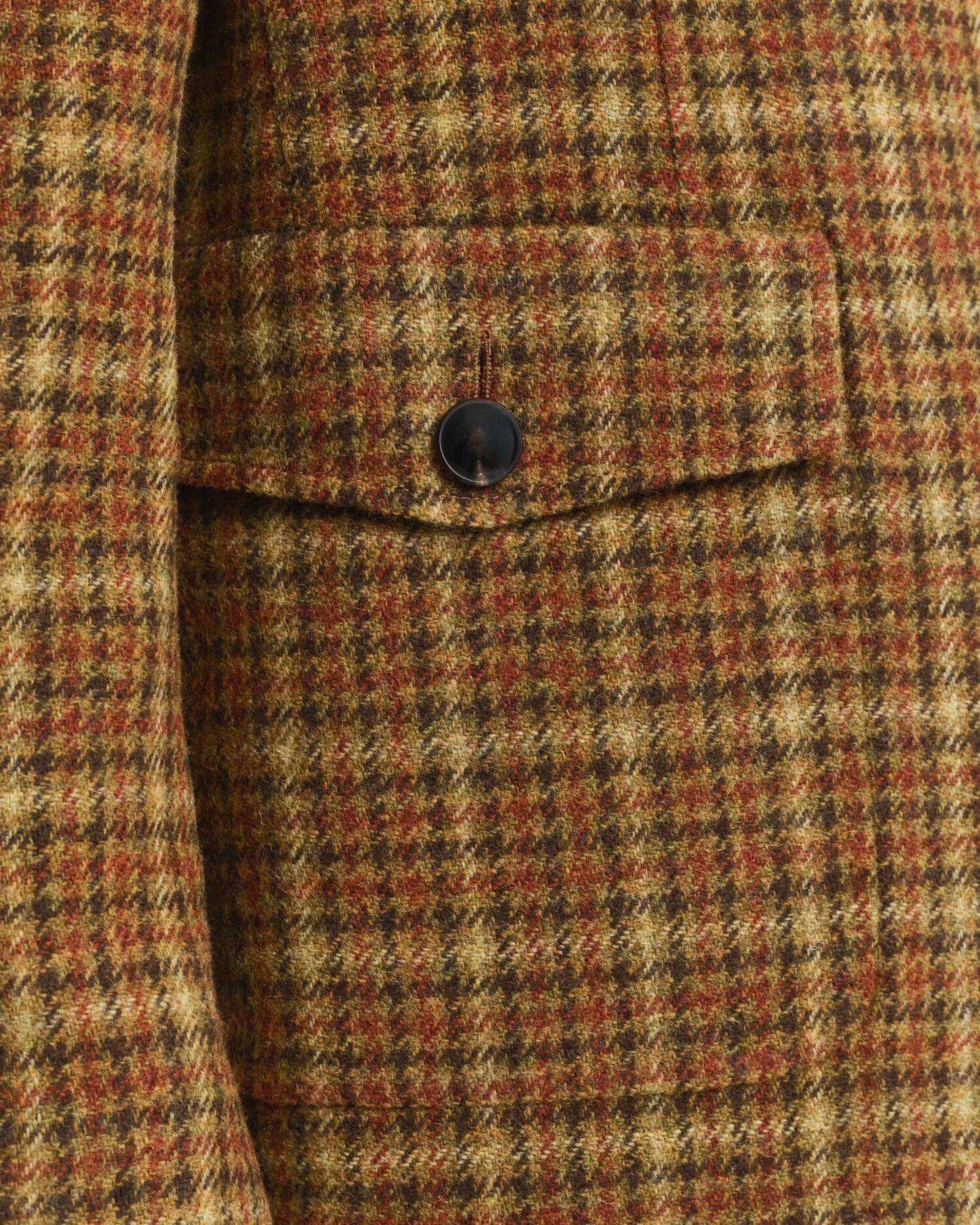 Relaxed Fit Checked Tweed Blazer