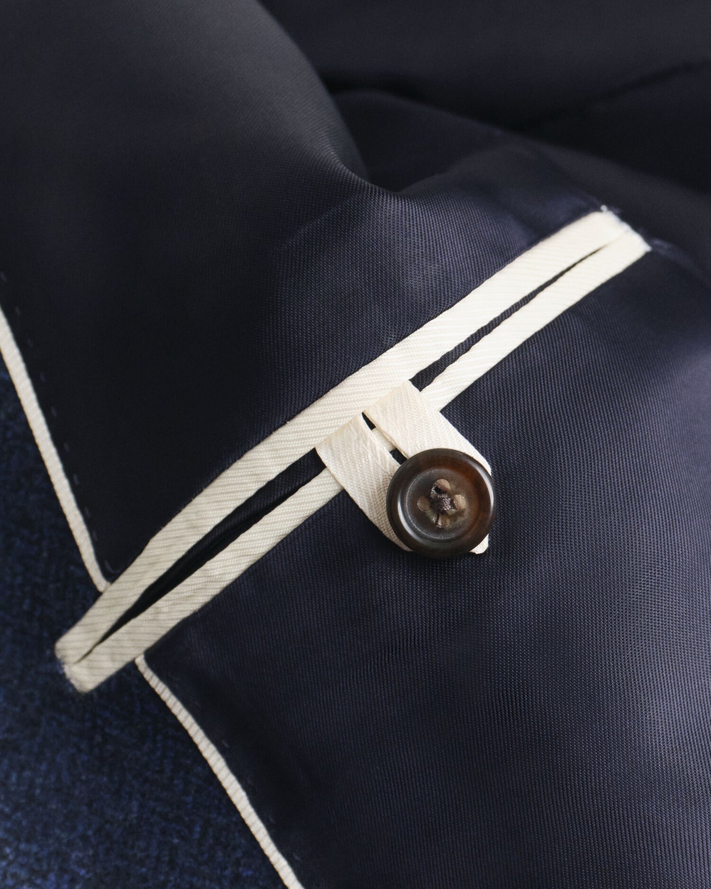 Slim Fit Flannel Herringbone Suit Jacket