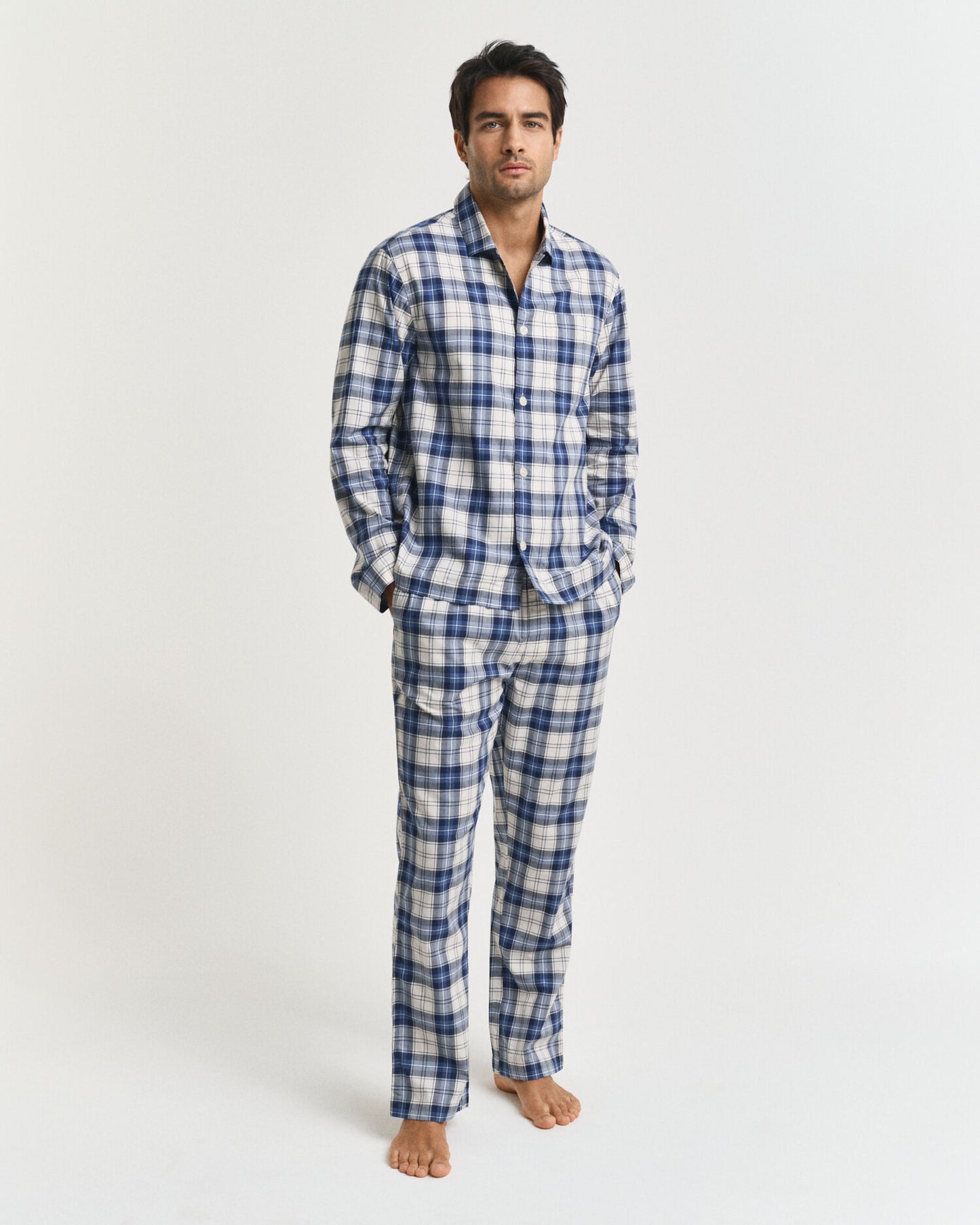 Checked Pajama Set