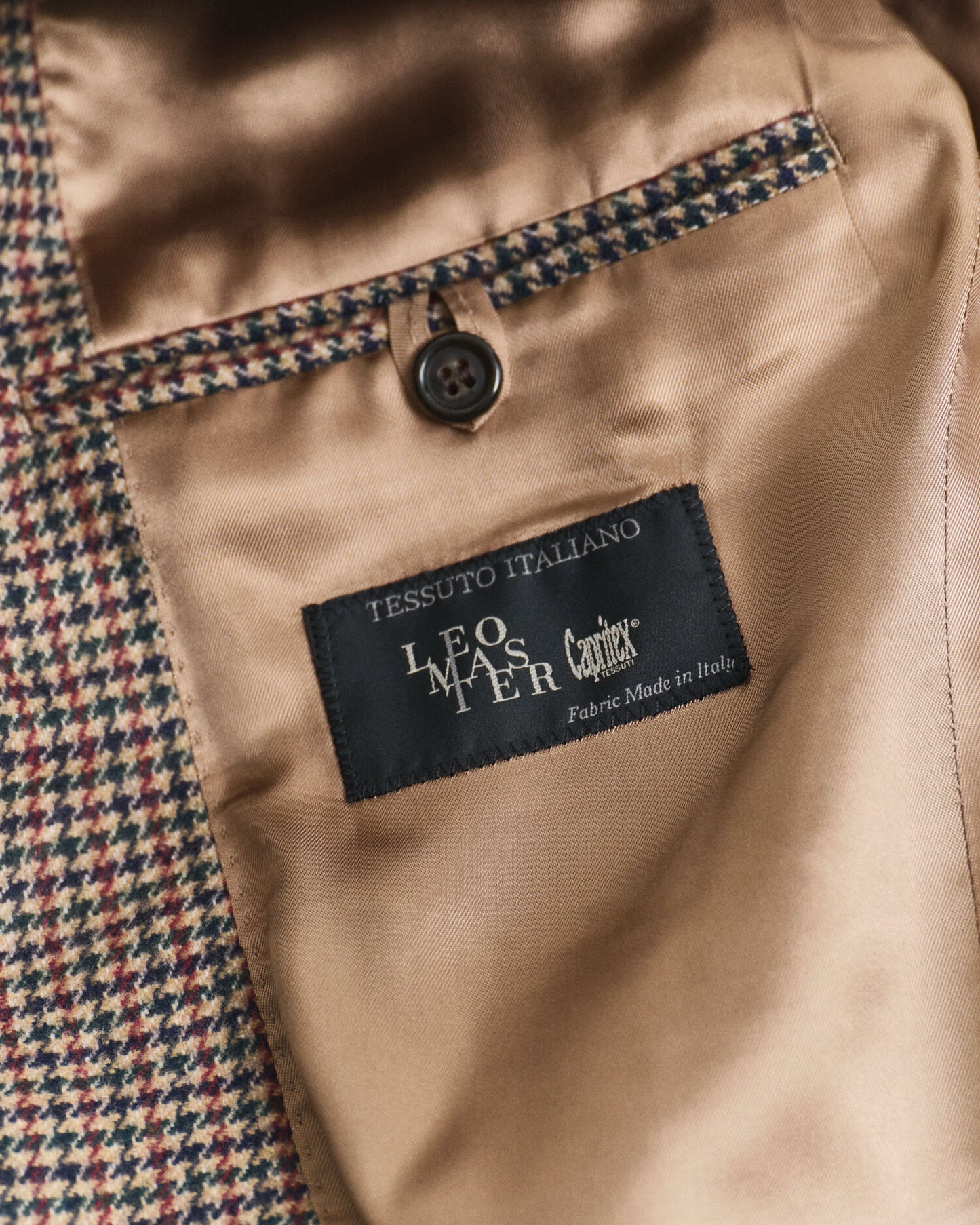 Slim Fit Houndstooth Check Blazer