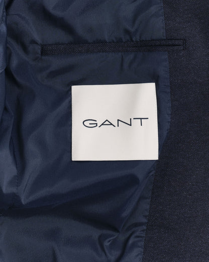 Slim Fit Two-Toned Jersey Piqué Blazer