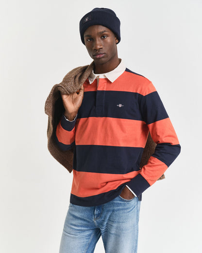 Block Striped Heavy Rugger