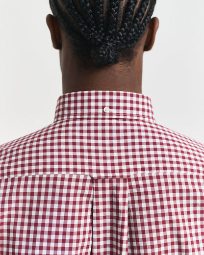 Regular Fit Classic Gingham Poplin Shirt
