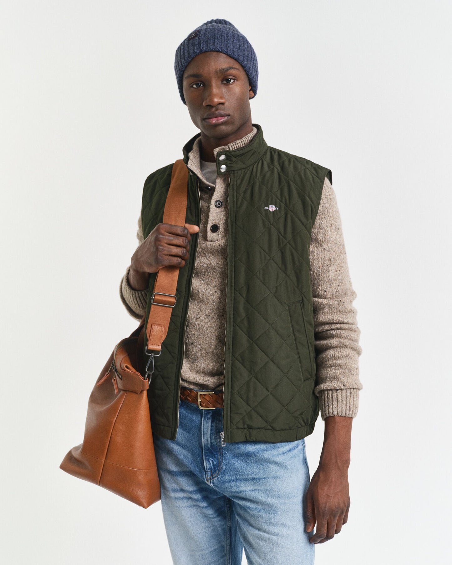 Quilted Windcheater Vest