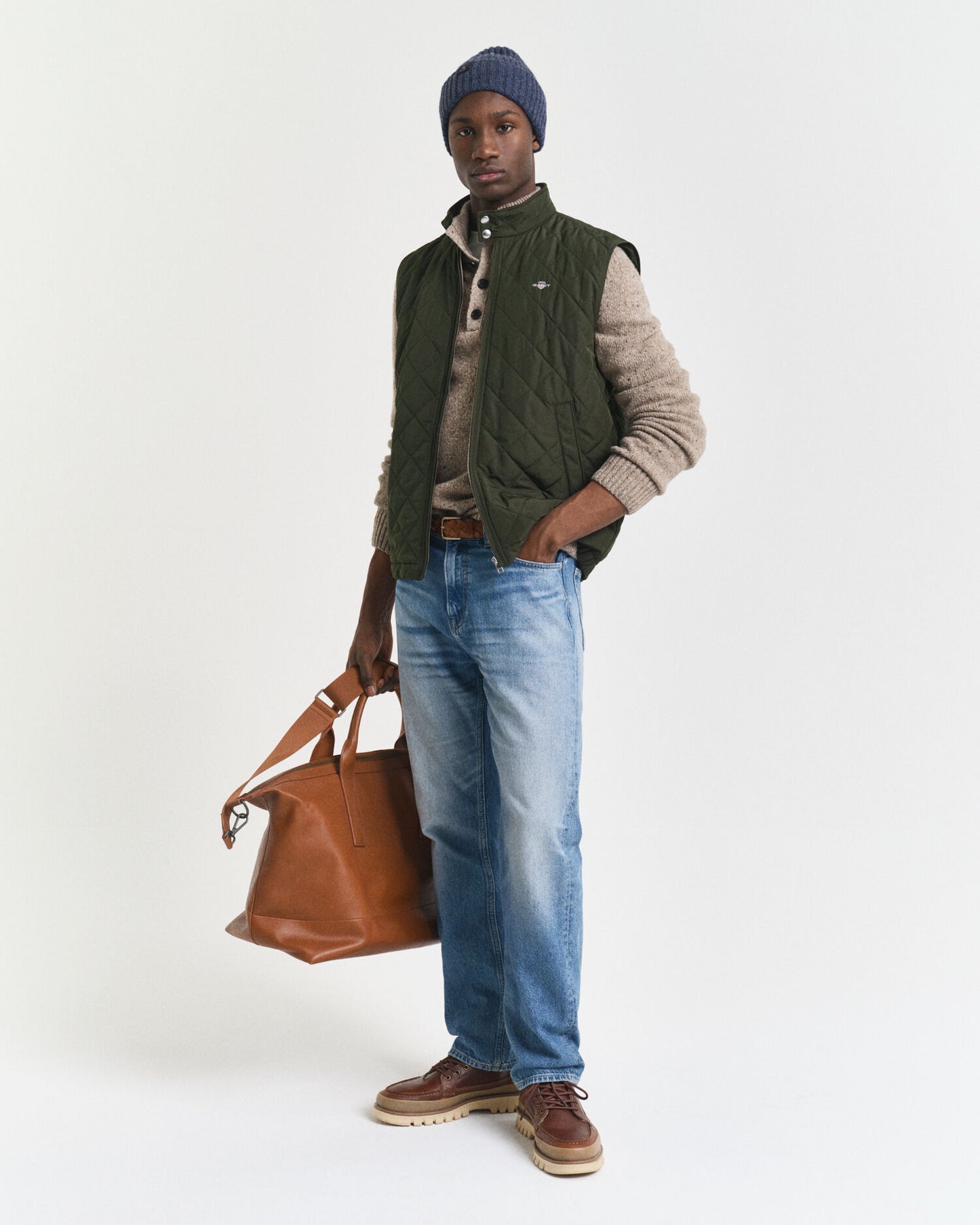 Quilted Windcheater Vest