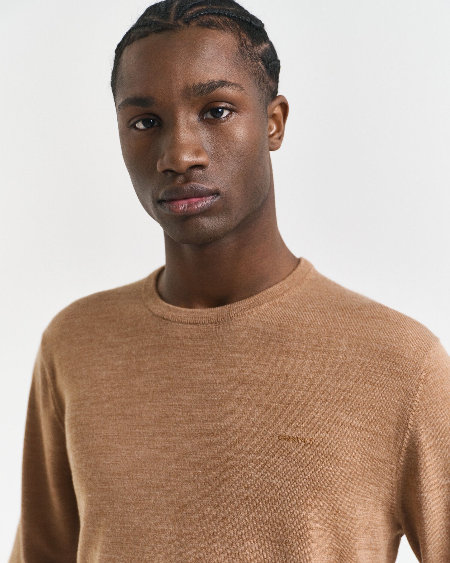 Extra Fine Merino Wool Crew Neck Sweater