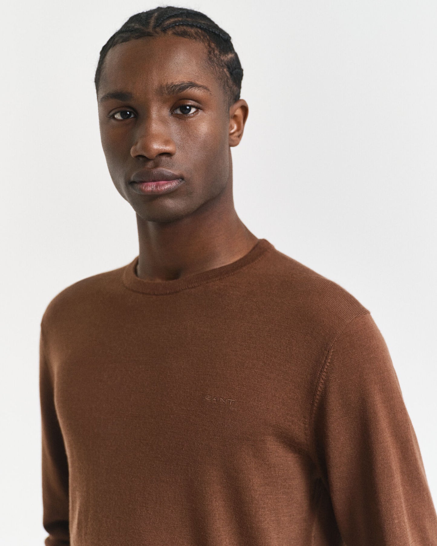Extra Fine Merino Wool Crew Neck Sweater