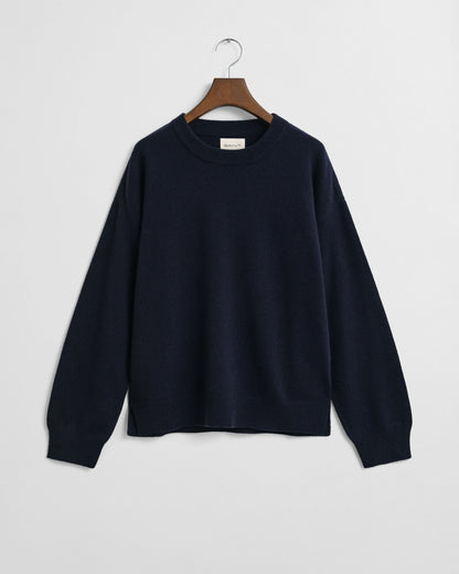 Superfine Lambswool Crew Neck Sweater