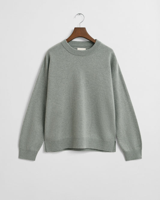 Superfine Lambswool Crew Neck Sweater